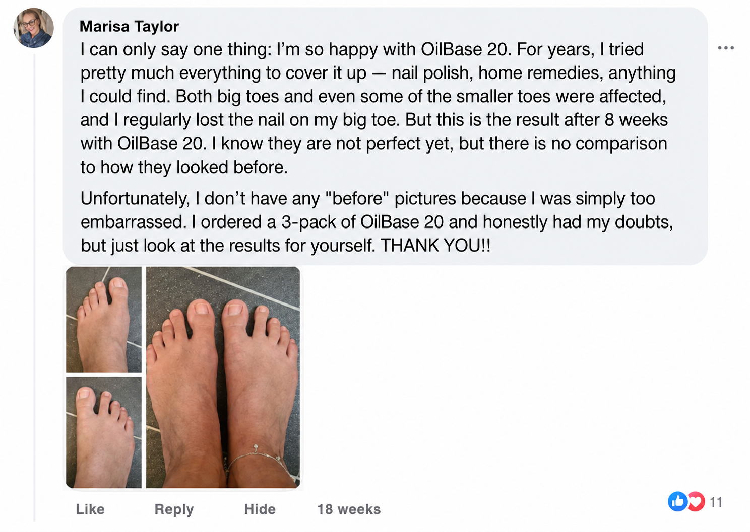 Marisa Taylor review and nail photos